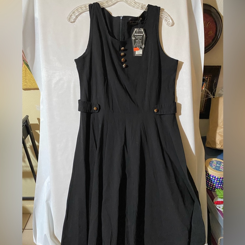 New Living Dead Souls Black dress Xxl